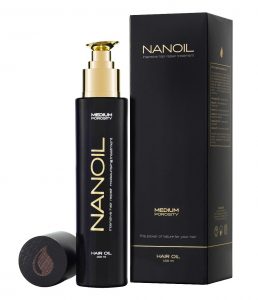 Olja för hår Nanoil